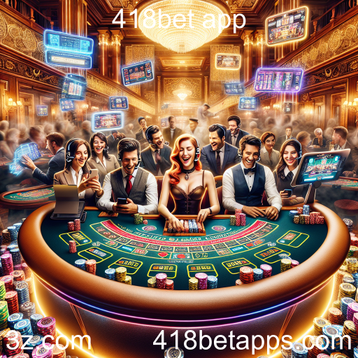 A Revolução dos Jogos Ao Vivo no 418bet App